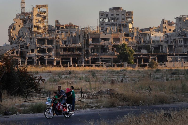 Damascus, Syria: Ongoing Civil War