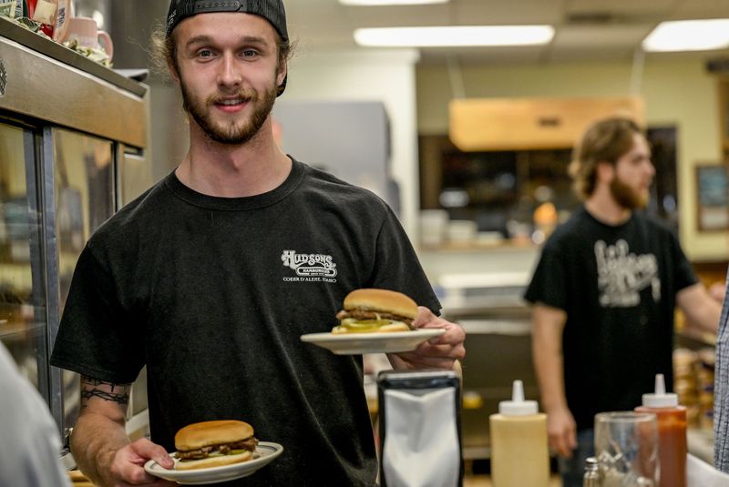 Idaho: Hudson's Hamburgers In Coeur d'Alene