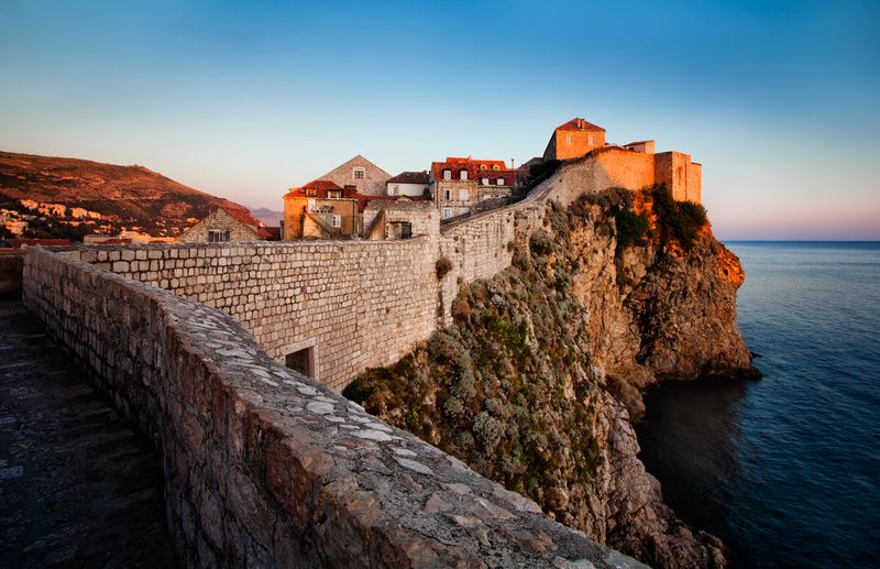 Dubrovnik City Walls, Croatia: Game of Crowds