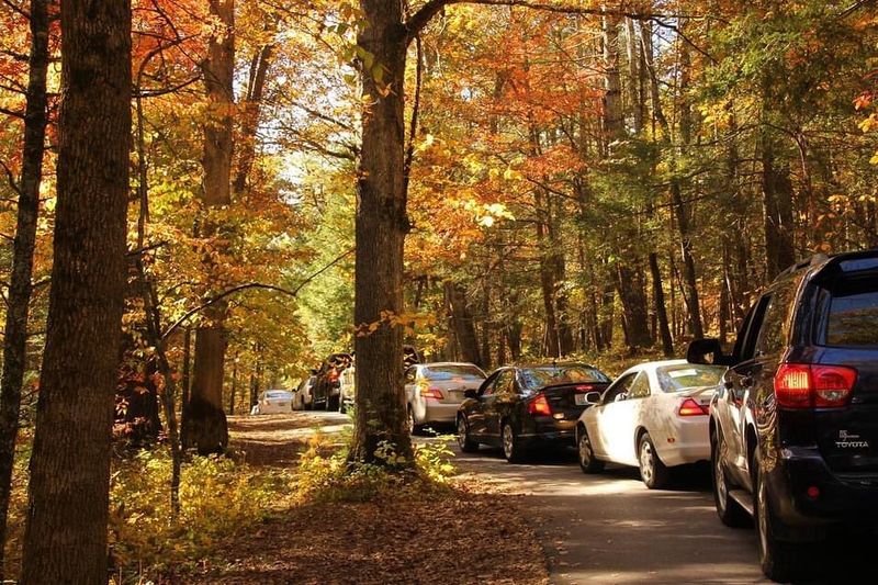 Great Smoky Mountains in October - Leaf-Peeping Traffic Jam