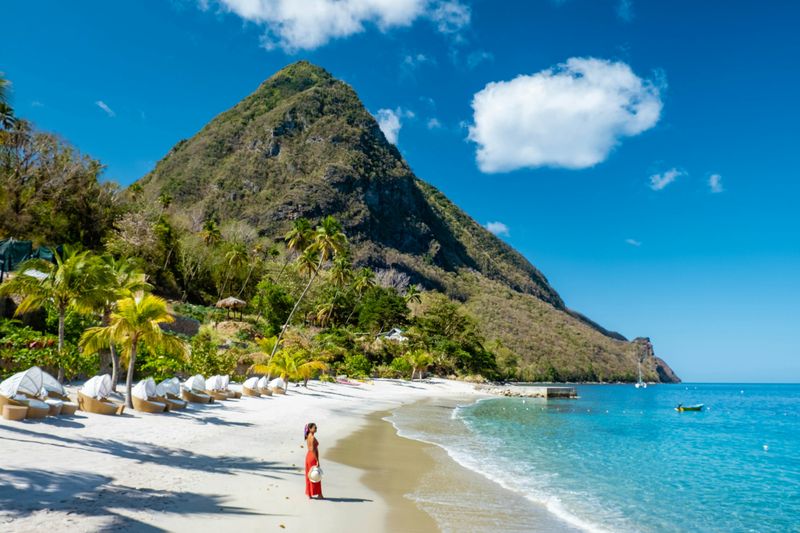 Jalousie Beach, St. Lucia