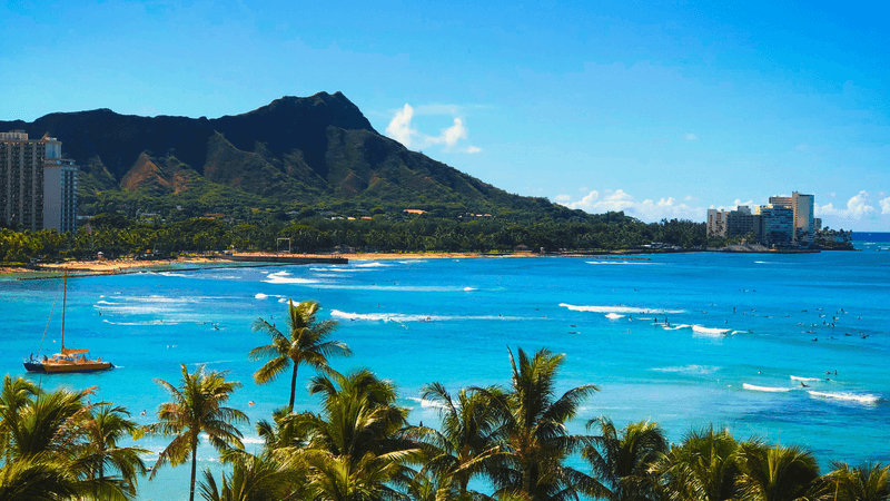 Waikiki Beach, Oahu, Hawaii