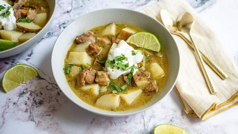New Mexico – Green Chile Stew at The Shed