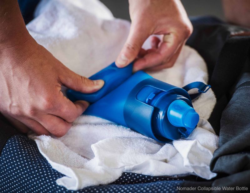 Collapsible Water Bottle Keeps Hydration Simple