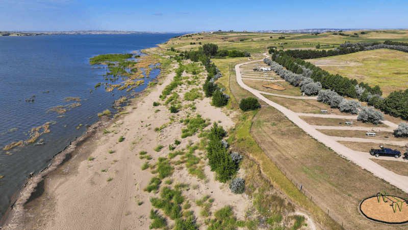 North Dakota – Lake Sakakawea’s Beaver Bay Beach