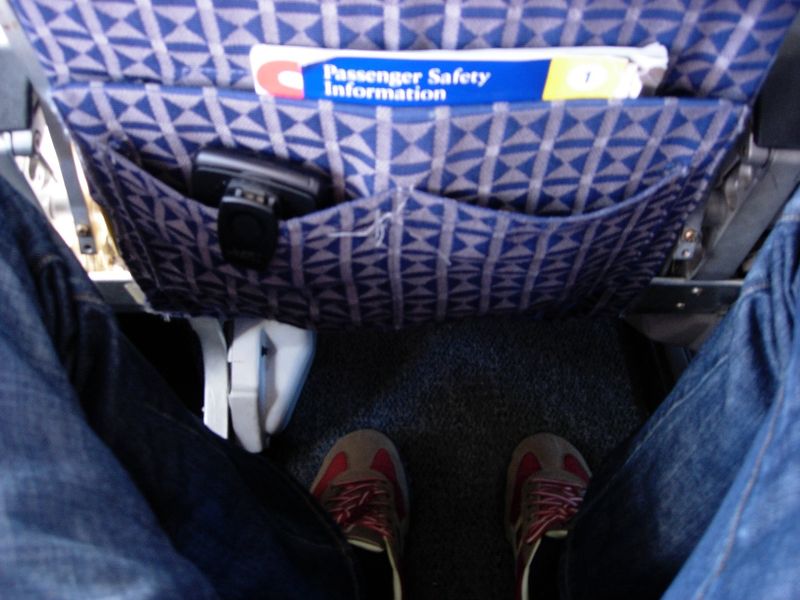 Forgetting to check in early for a better seat