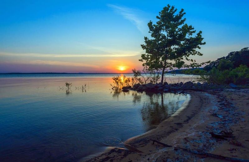 Oklahoma – Lake Murray’s Sunset Beach