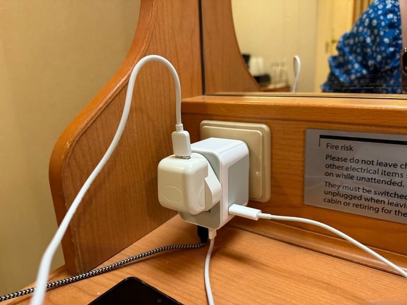 Bring a Power Strip and Nightlight