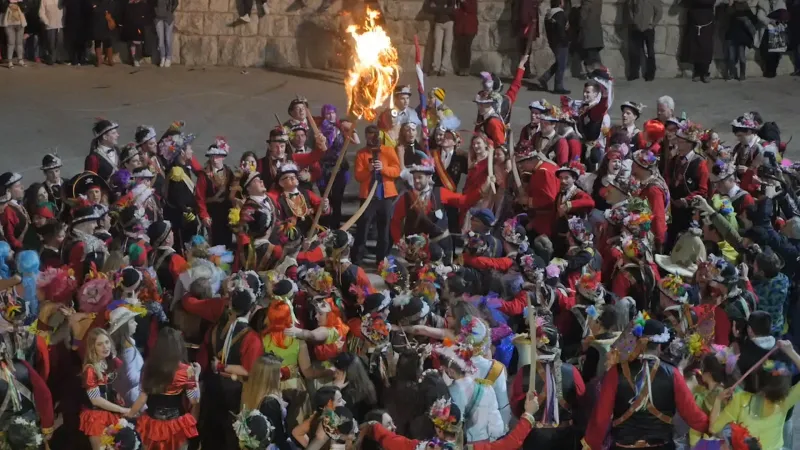 Lastovo Carnival's Poklad Ritual