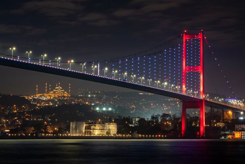Istanbul's Bosphorus Bridge Connection