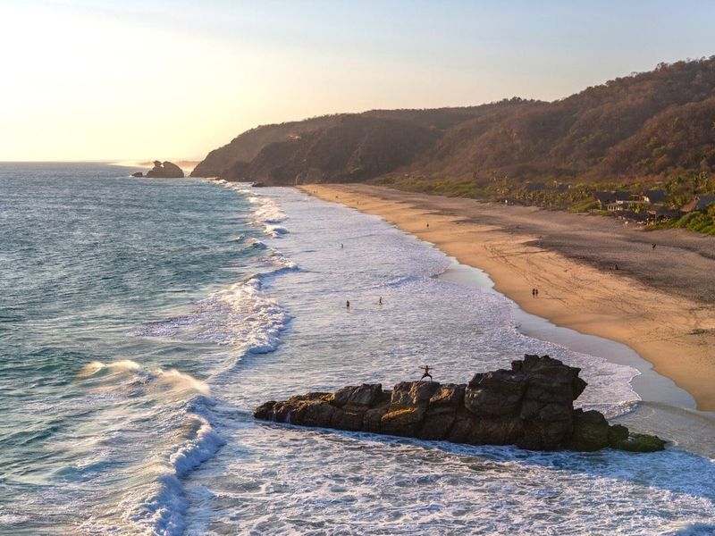 Playa Mermejita, Mazunte