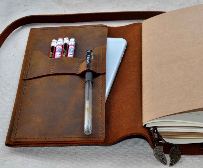 Pen and notebook