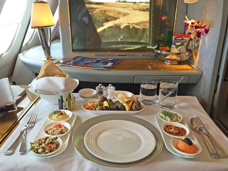Gourmet In-Flight Meals