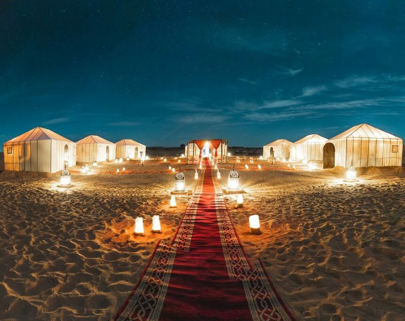 Ultra-Luxe Desert Camp In The Moroccan Sahara