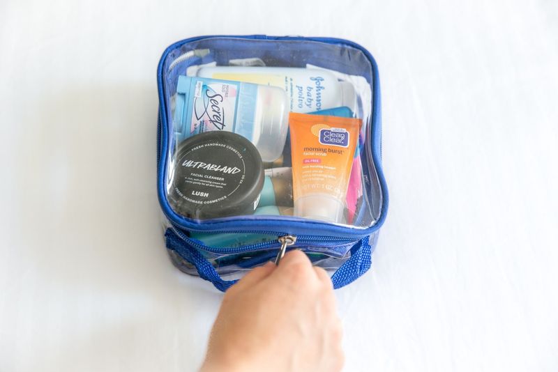 Compact Toiletry Kit (TSA-Approved)