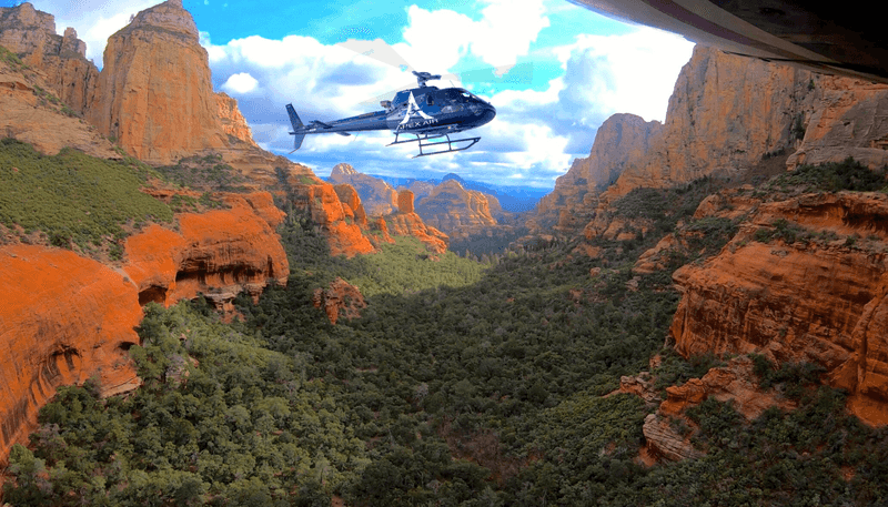 Helicopter Tour Over Red Rocks