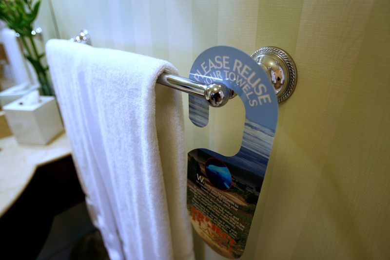 Reusing Towels And Following Eco-Friendly Practices