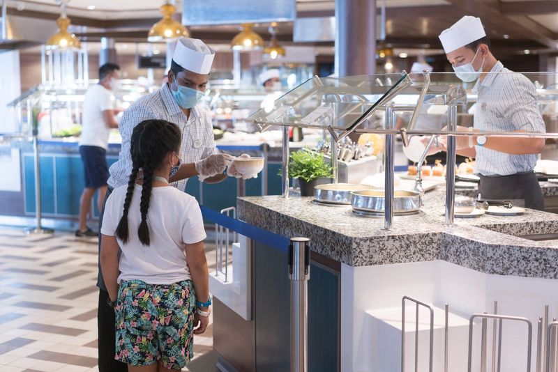 Practice Good Buffet Manners