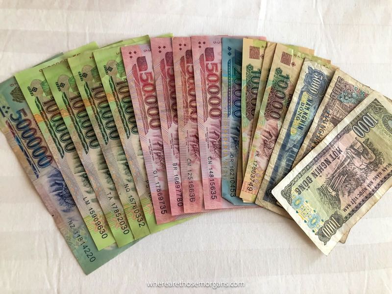 Insufficient cash for entry requirements
