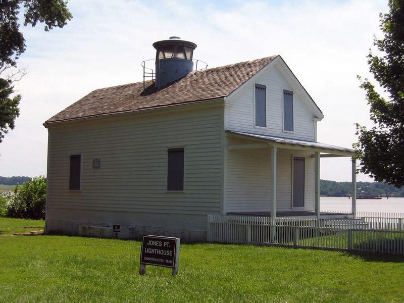 Historic Lighthouse Keeper's Quarters on the Chesapeake