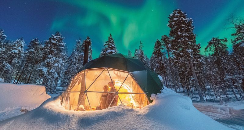 Chasing Northern Lights in Finland