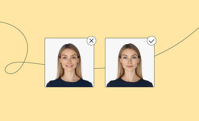 Smiling Is Forbidden in Passport Photos