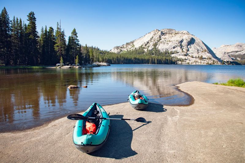 SKIP: Tenaya Lake Roadside Beaches