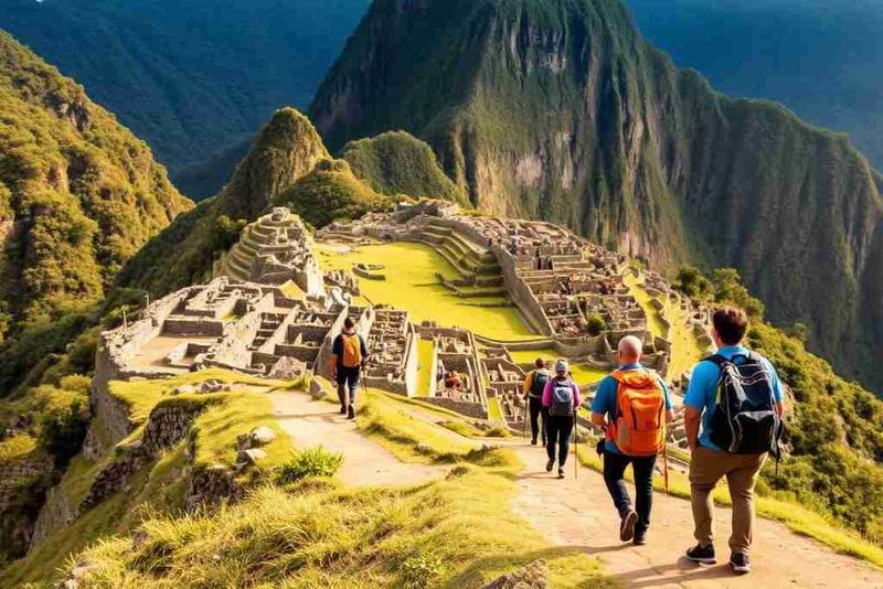 Trekking to Machu Picchu