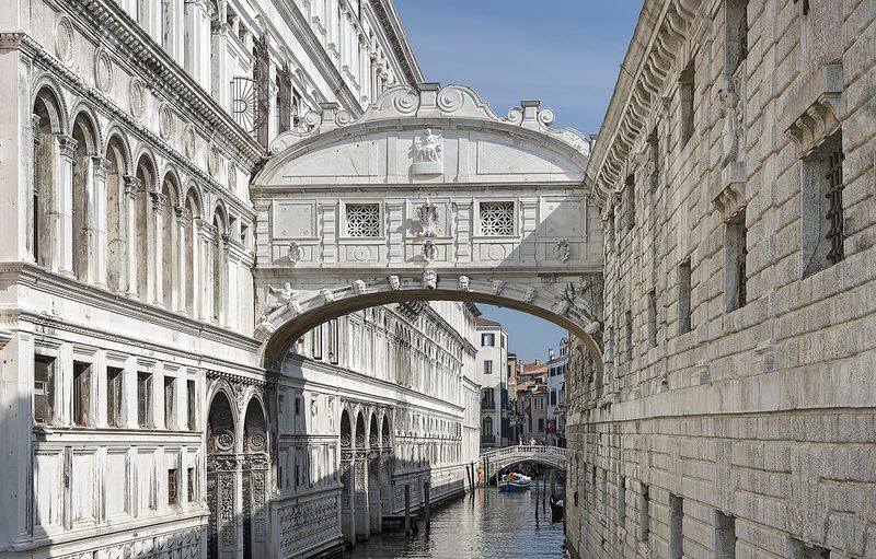Venice's Bridge of Sighs