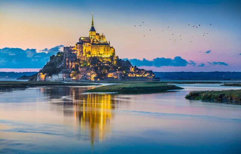 Mont Saint-Michel Abbey - Normandy, France