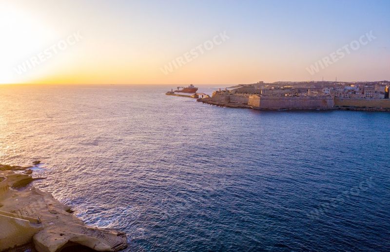 Valletta's Golden Glow