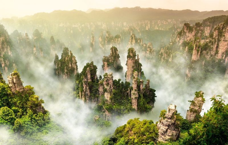 Zhangjiajie Forest, China (Mind-Blowing)