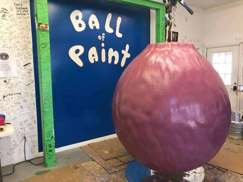 Skip It: Largest Ball of Paint (Alexandria, Indiana)