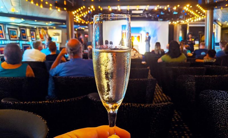 Attend the Art Auction for Free Champagne