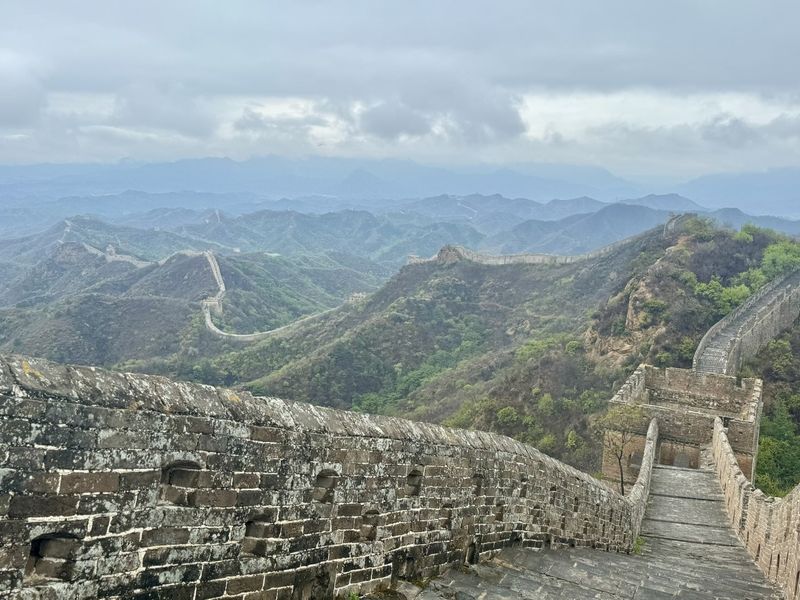 Walking the Great Wall of China