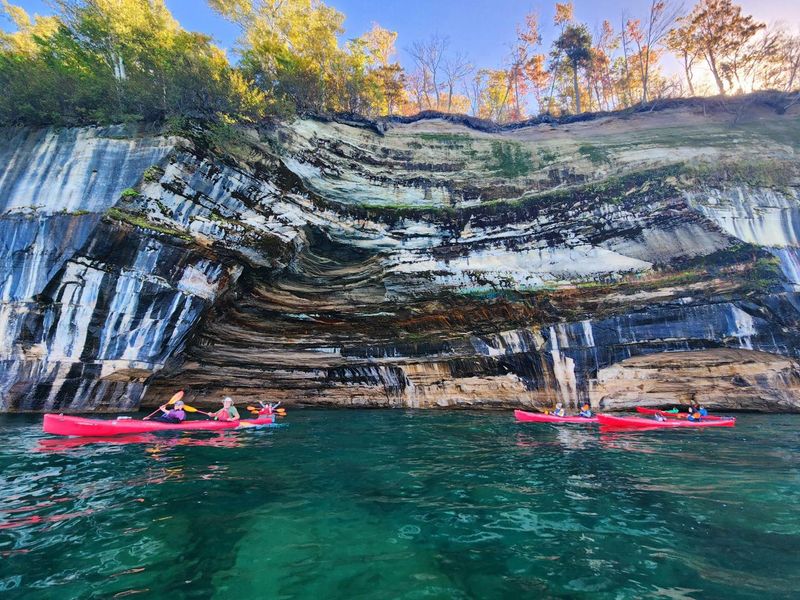 Pictured Rocks National Lakeshore Instead of Grand Canyon
