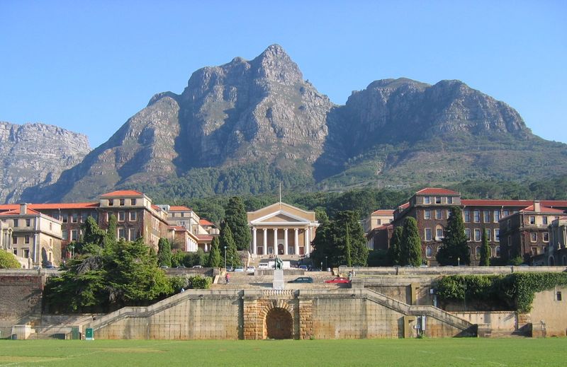 University of Cape Town's Mountain Backdrop