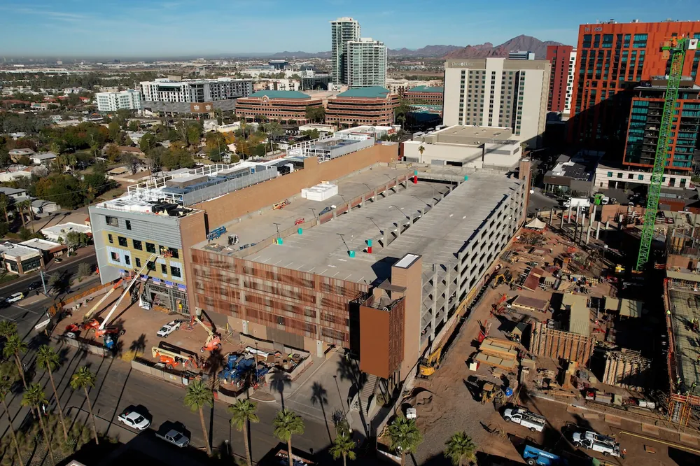 Endless Parking Lots at ASU (Strip Mall Vibe)