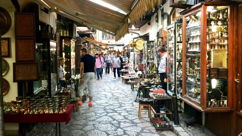 Sarajevo's Baščaršija: Where Time Stands Still