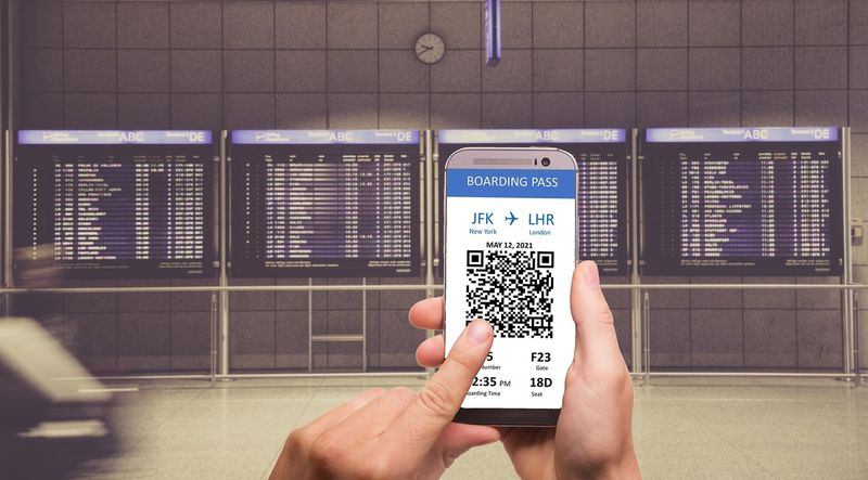 Take a Boarding Pass Photo