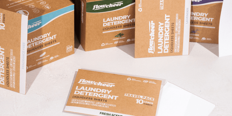 Travel-size laundry detergent