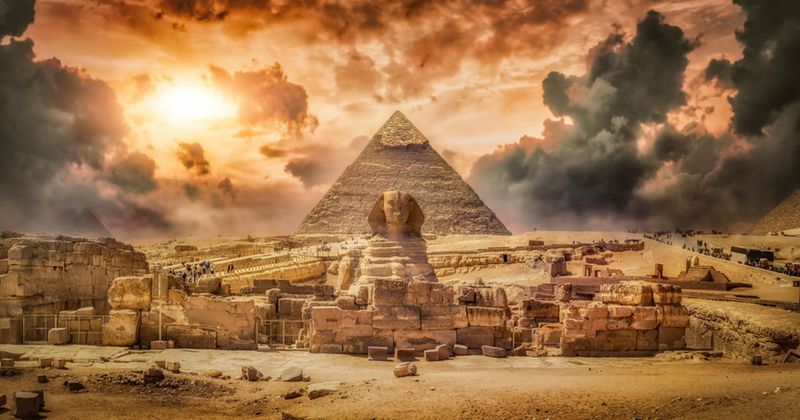 Visiting the Pyramids of Giza
