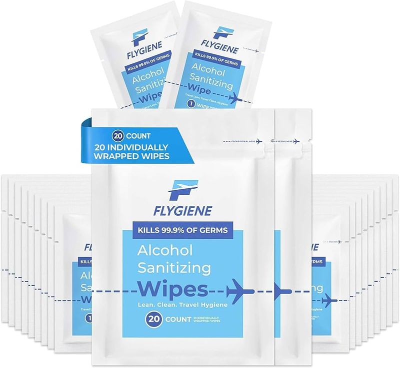 Disinfectant Travel Wipes