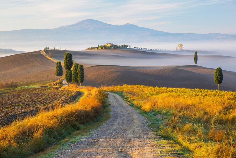 Tuscany's Secret Valley Road: Val d'Orcia Backroads