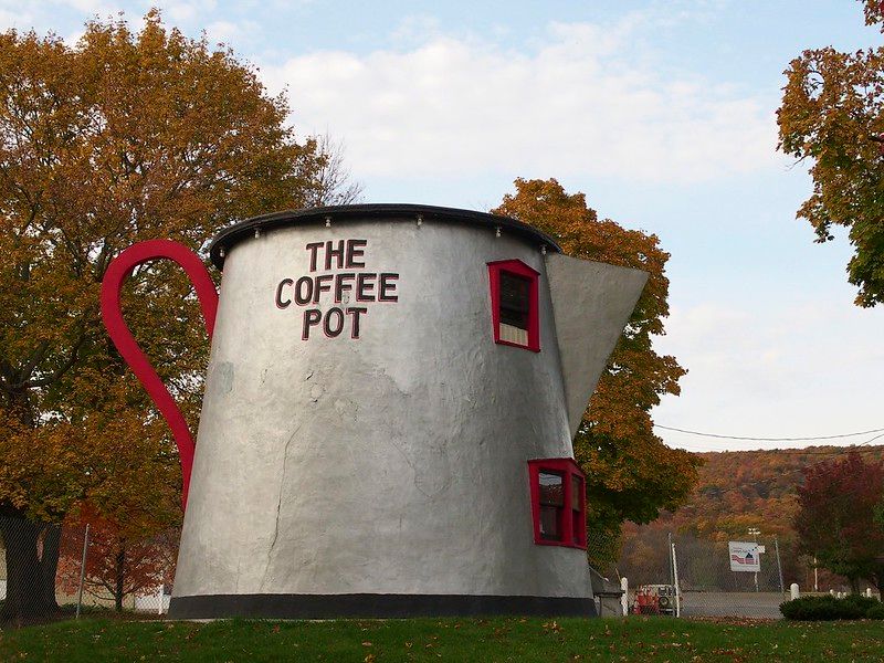 The Giant Coffee Pot – Pennsylvania