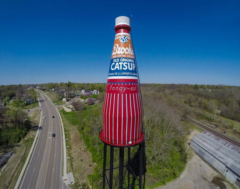 The World's Largest Ketchup Bottle – Illinois