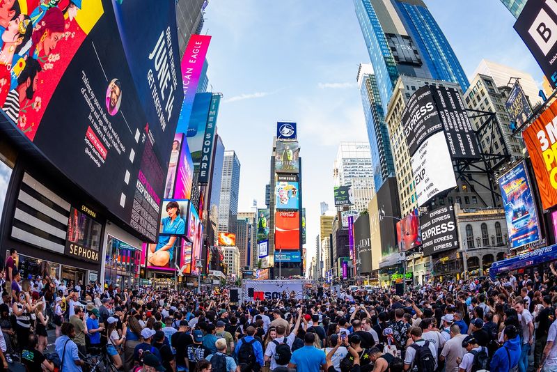 Times Square's Electric Energy