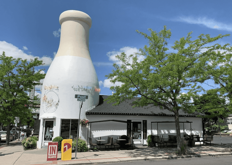 Benewah Milk Bottle – Spokane, Washington