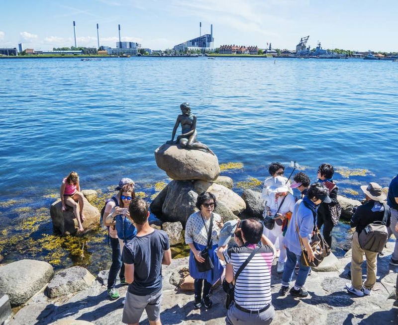 The Disappointing Little Mermaid Statue, Copenhagen