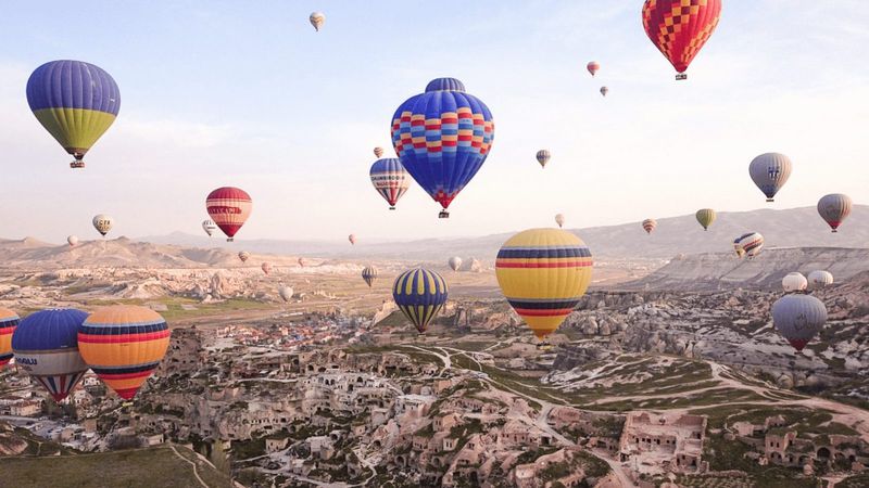 Hot Air Ballooning In Cappadocia, Turkey